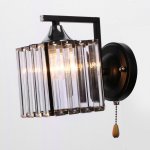 Бра 91254/1 E27 40Вт черный-хром 17х12х21 см