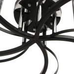 Люстра 91258/5 E27 40Вт черный-хром 55х55х25 см