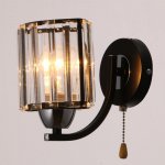 Бра 91260/1 E27 40Вт черный-хром 17х12х21 см