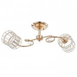 Люстра 91261/2 E27 40Вт золото 46х15х27 см