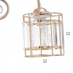 Люстра 91262/3 E27 40Вт золото 52х52х25 см