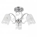 Люстра 91273/3 E27 40Вт хром 54х54х25 см