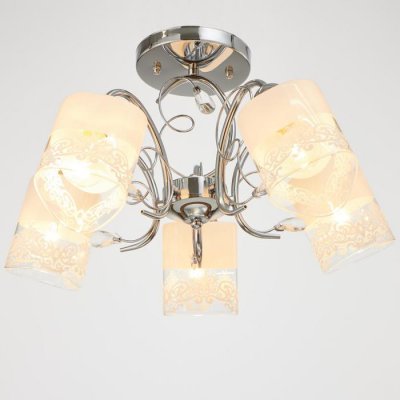 Люстра 91274/5 E27 40Вт хром 54х54х25 см Люстра 91274/5 E27 40Вт хром 54х54х25 см