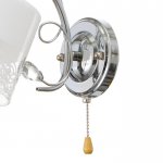 Бра 91275/1 E27 40Вт хром 22х12х22 см