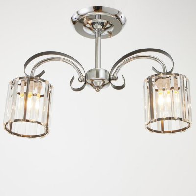 Люстра 91276/2 E27 40Вт черный-хром 46х15х27 см Люстра 91276/2 E27 40Вт черный-хром 46х15х27 см