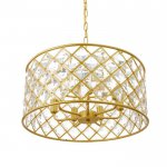 Люстра 91299/7 E14 40Вт золото шампань 50х50х82 см