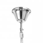 Люстра 91307/8 E27 40Вт хром 82х82х85 см