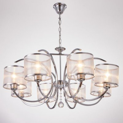 Люстра 91307/8 E27 40Вт хром 82х82х85 см