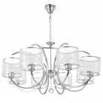 Люстра 91307/8 E27 40Вт хром 82х82х85 см