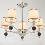 Люстра 91308/5 E14 40Вт хром 61х61х43 см