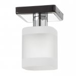 Светильник 91309/1 E27 40Вт венге-хром 12х12х17 см