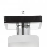 Светильник 91309/1 E27 40Вт венге-хром 12х12х17 см