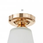 Светильник 91313/1 E27 40Вт золото 12х12х18 см