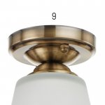 Светильник 91314/1 E27 40Вт бронза 12х12х18 см