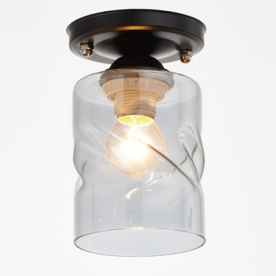 Светильник 91316/1 E27 40Вт черный 12х12х18 см