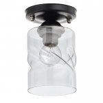 Светильник 91316/1 E27 40Вт черный 12х12х18 см