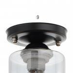 Светильник 91316/1 E27 40Вт черный 12х12х18 см