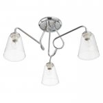 Люстра 91322/3 E27 40Вт хром 53х53х26 см