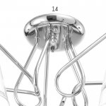 Люстра 91323/5 E27 40Вт хром 56х56х26 см