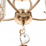 Люстра 91326/5 E27 40Вт золото 54х54х26 см