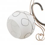 Бра 91330/1 E27 40Вт черный-золото 23х13х21 см