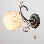 Бра 91330/1 E27 40Вт черный-золото 23х13х21 см