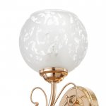 Бра 91333/1 E27 40Вт золото 21х19х21 см