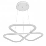 Люстра 71008/1 LED 48Вт 4000К белый 55х55х4-104 см