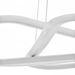 Люстра 71008/1 LED 48Вт 4000К белый 55х55х4-104 см