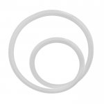 Люстра 71010/1 LED 52Вт 4000К белый 53х53х6-106 см