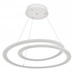 Люстра 71010/1 LED 52Вт 4000К белый 53х53х6-106 см