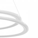 Люстра 71010/1 LED 52Вт 4000К белый 53х53х6-106 см