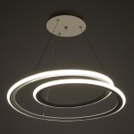 Люстра 71010/1 LED 52Вт 4000К белый 53х53х6-106 см