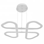 Люстра 71011/1 LED 58Вт 4000К белый 56х56х4-104 см