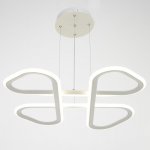 Люстра 71011/1 LED 58Вт 4000К белый 56х56х4-104 см