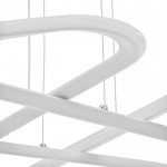 Люстра 71011/1 LED 58Вт 4000К белый 56х56х4-104 см