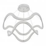 Люстра 71013/2 LED 150Вт 4000К белый 60х60х12-112 см