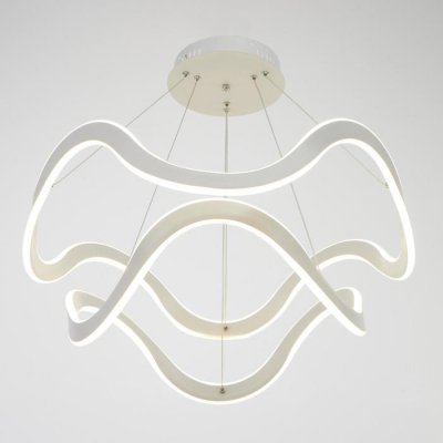 Люстра 71013/2 LED 150Вт 4000К белый 60х60х12-112 см