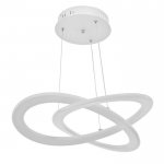 Люстра 71015/1 LED 60Вт 4000К белый 43х43х4-104 см