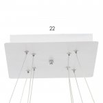 Люстра 71017/2 LED 150Вт 4000К белый 50х50х4-104 см