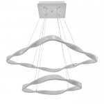 Люстра 71017/2 LED 150Вт 4000К белый 50х50х4-104 см