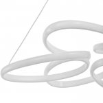 Люстра 71018/1 LED 87Вт 4000К белый 52х52х5-105 см