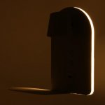 Бра с правой полочкой 71019/1 LED 16Вт 3000К 4000К USB белый 23х14,5х23,5 см