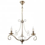 Люстра 73161/3 E14 40Вт бронза 56х56х46 см