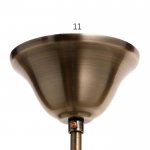 Люстра 73162/5 E14 40Вт бронза 56х56х46 см