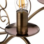 Люстра 73162/5 E14 40Вт бронза 56х56х46 см