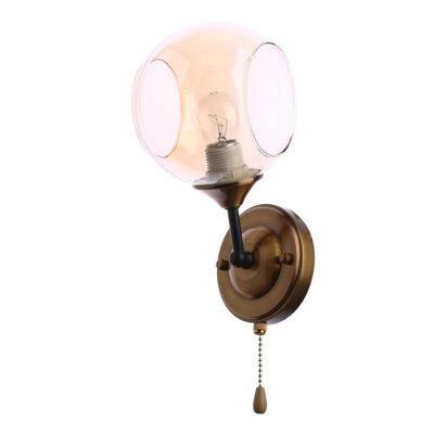 Бра 73163/1 E27 40Вт бронза-черный 15,5х14х25,5 см