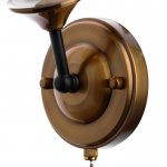 Бра 73163/1 E27 40Вт бронза-черный 15,5х14х25,5 см