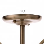 Люстра 73164/5 E27 40Вт бронза 56х56х28 см