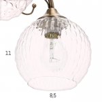 Люстра 73164/5 E27 40Вт бронза 56х56х28 см